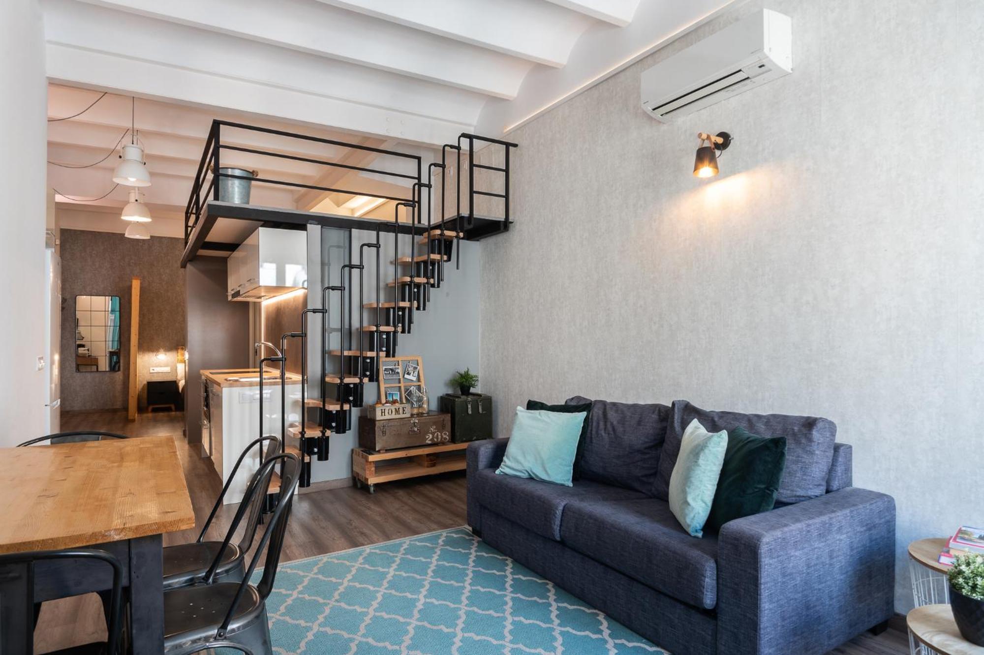Beautiful Renovated Loft Minutes From The Beach Barselona Dış mekan fotoğraf